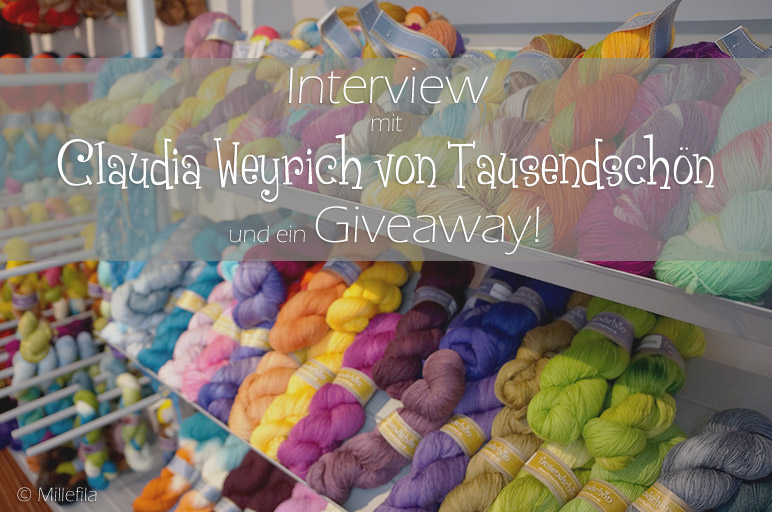 Interview mit Claudia Weyrich von Tausendschön und ein Giveaway! - Socken stricken
