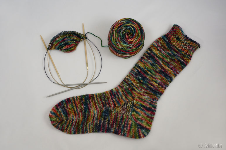 Socken stricken | Millefila