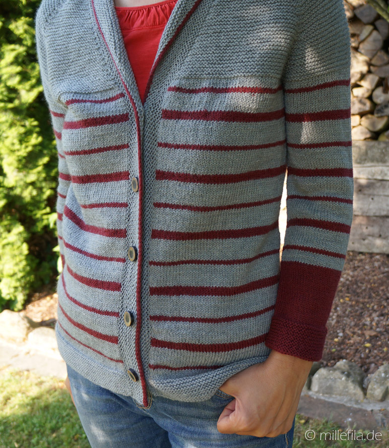 Cardigan Paulie - eine Sommerstrickjacke