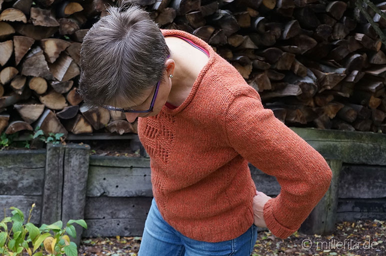 Pullover stricken - Simple Ziggurat Aran